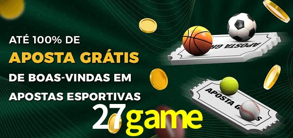 27game Ate 100% de Aposta Gratis